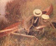John Singer Sargent Paul Helleu Sketching with his Wife (nn03) oil painting reproduction